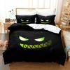 Angry Geometry Dash Bedding Set Single Twin Full Queen King Size Bed Set Game Bedroom Duvetcover Sets Anime Bed Sheet Set Tool