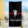Manchester Customize Your Name Beach Towel Super Soft & Absorbent Portable for SwimmingBeachCamping Travel Beach AccessoriesGym