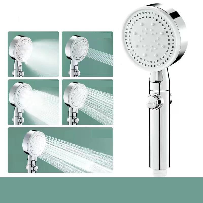 Pressure filtration showerhead, household bathroom showerhead, showerhead with high pressure and pressurized water outlet