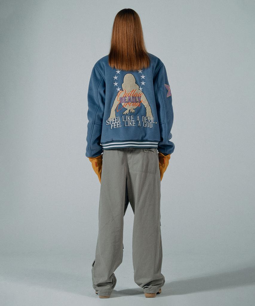 Sculptor Varsity Standard Jacket Blue