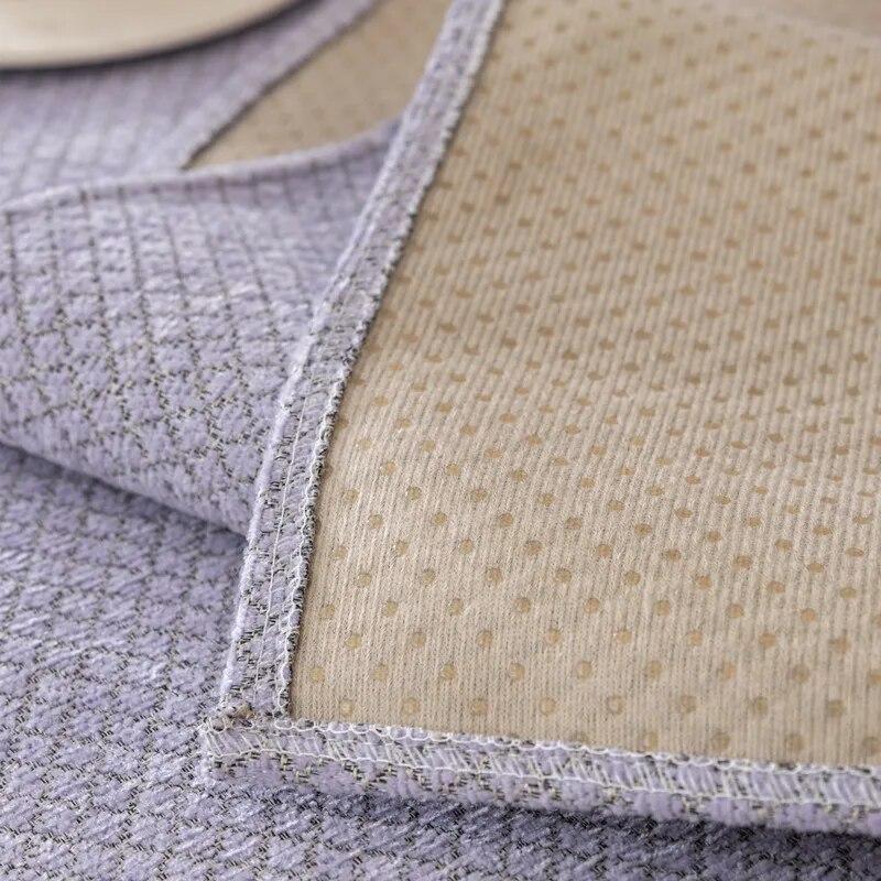 Pineapple Lines Fabric Sofa Cover Towel Solid Color Universal Living Room Sofa Cushion Mat Non-Slip Sofa Cushion Backrest Cover