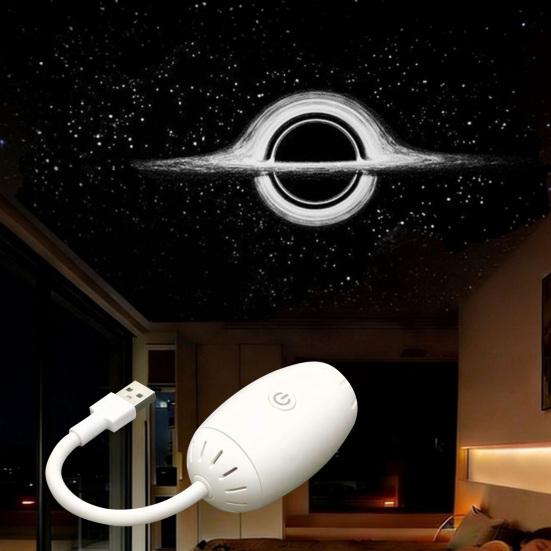 Starry Sky Projector Lamp Touch Control 2-in-1 Night Light USB Powered Adjustable Brightness Projection Light for Bedroom Car And Kids Gift