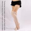 Womens Winter Leg Warmer Coral Fleece Thigh High Boot Socks Solid Color Ribbed Furry Warm Over the Knee Long Stockings