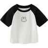 Minibala Miffy Co-branded Girls' Short-Sleeve T-Shirt