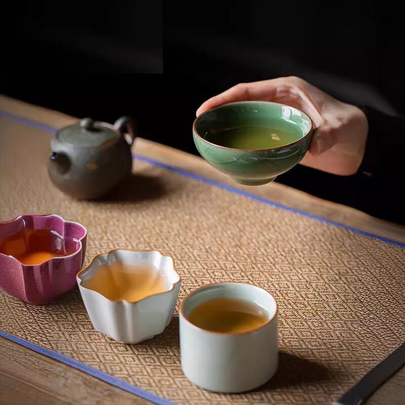 Tao Dingxuan Five Famous Kilns Tea Set Five Cups