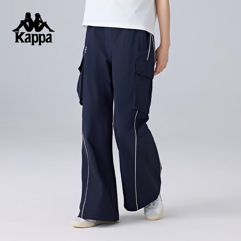 Kappa Women s 2025 Loose Straight-Leg Cargo Sports Pants L