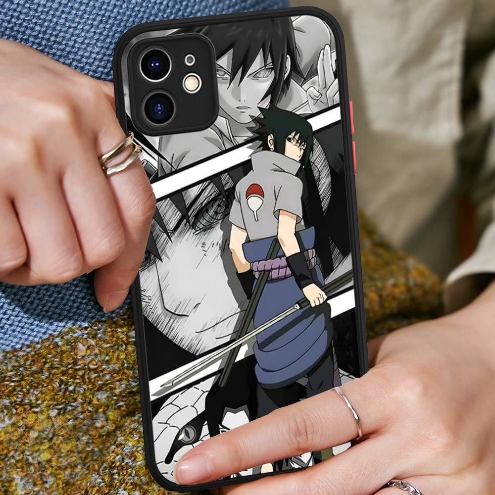 Hot Anime N-Narutos Phone Case For IPhone 16 15 14 11 12 13 Pro Max Plus 12 XS Max Back Cover Matte Case