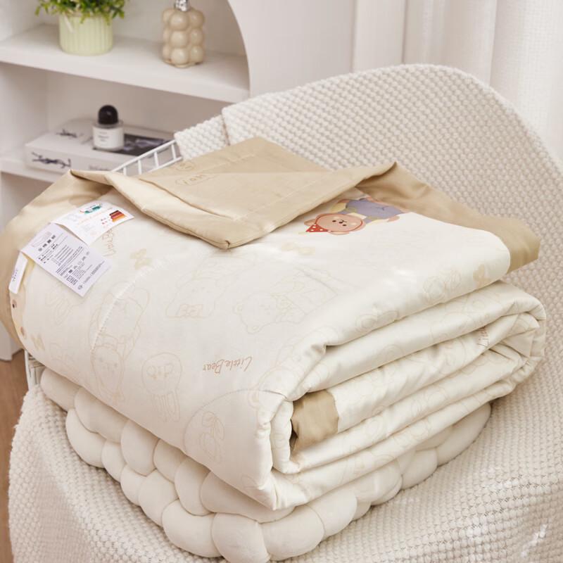 BGM Ji Yi Bear All-Cotton Summer Quilt