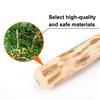 Dog Chew Sticks Natural Coffee Wood Bite-Resistant Teething Toy for Puppies to Large Dogs for Teeth Cleaning Fresh Breath Anxiety Relief