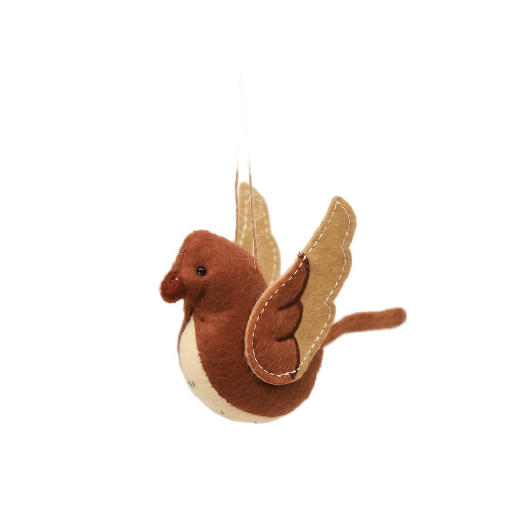Cloth Bird Hanging Ornament, Cute Animal Hanging Decor for Photo Props, Party and Scene Decoration
