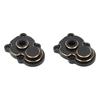 2PCS RC Front Rear Portal Axle Door Side Gear Cup Cover RC Front Rear Axle Parts for FMS 124 FCX24