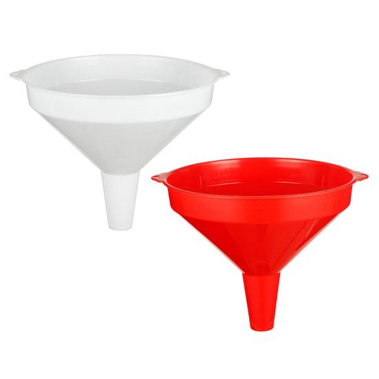 Plastic Funnel Set Food-Grade Large Mouth Liquid Transfer Funnels Oil Wine Pouring Funnels Kitchen