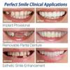 Silicone Denture Set Temporary Fake Teeth Orthodontic Braces Oral Care Whitening Simulation Dentures for Hygiene