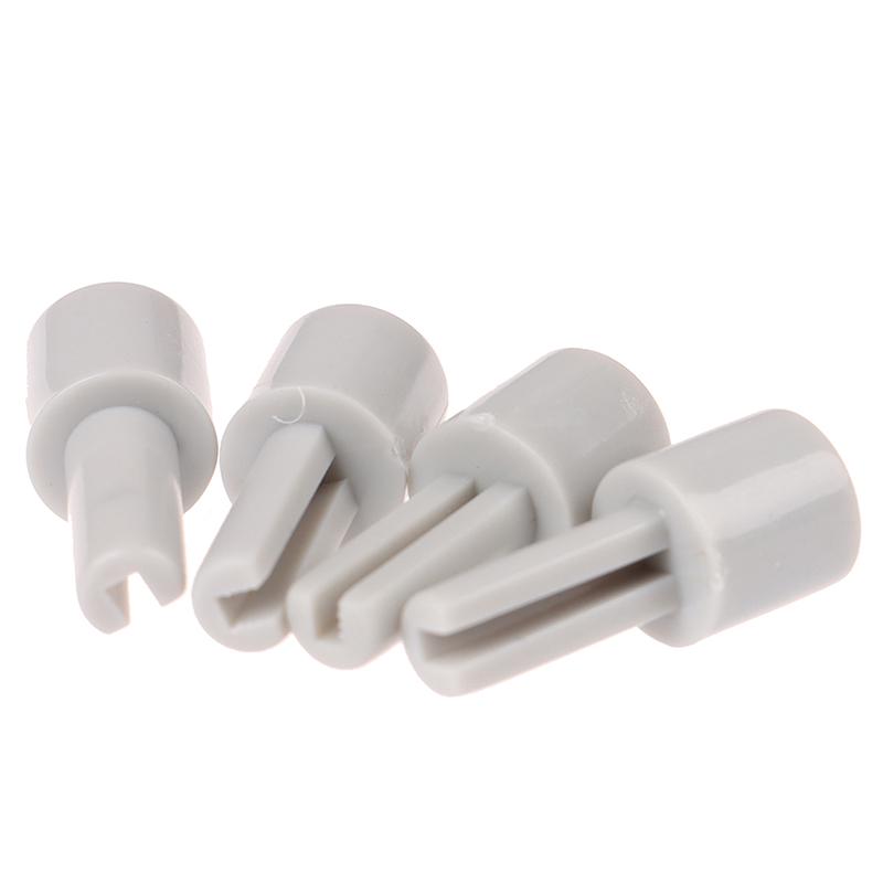 2/4Pcs Mixer Potentiometer Lengthening Shaft Grey Plastic Extension Shaft