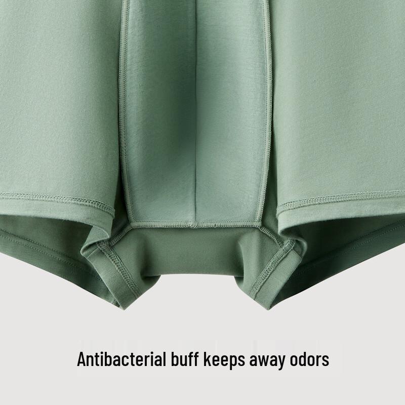 Men's Modal Antibacterial Boxer Briefs 3-Pack