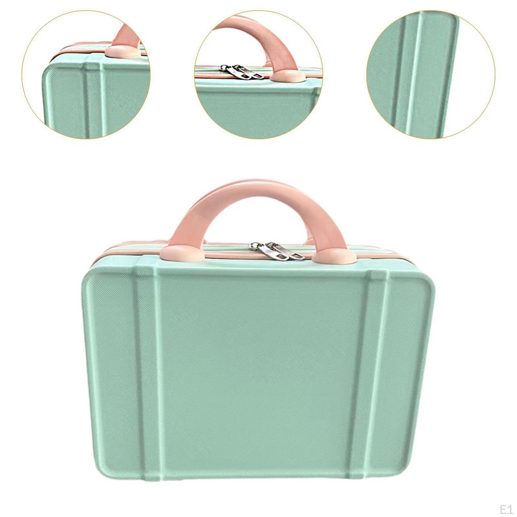 Makeup Travel Case Cosmetic Vanity Hard Shell Lightweight Carry on Organizer Bag