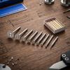 10PCS  Grinding Bit Set Ultra Thin T Head Shank Mounted Points for Rotary Tool Stone Glass Engraving Accessories