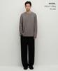 Musinsa Standard [Heat Standard] Crew Neck Long Sleeve T-Shirt [Taupe]