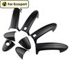 ABS Door Handle Cover Sticker Trim For Ford Ecosport 2013 2014 2015 2016 2017 2018 2019 Fiesta 2009 - 2013 Car 8pcs Accessories