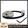 Set Scripeți Curea de Sincronizare 80T GT2, 20 Dinți, Lățime Curea 6mm, Alezaj 3-14mm, 4:1 Raport de Reducere, cu Roată de Întindere și Kit de Curea