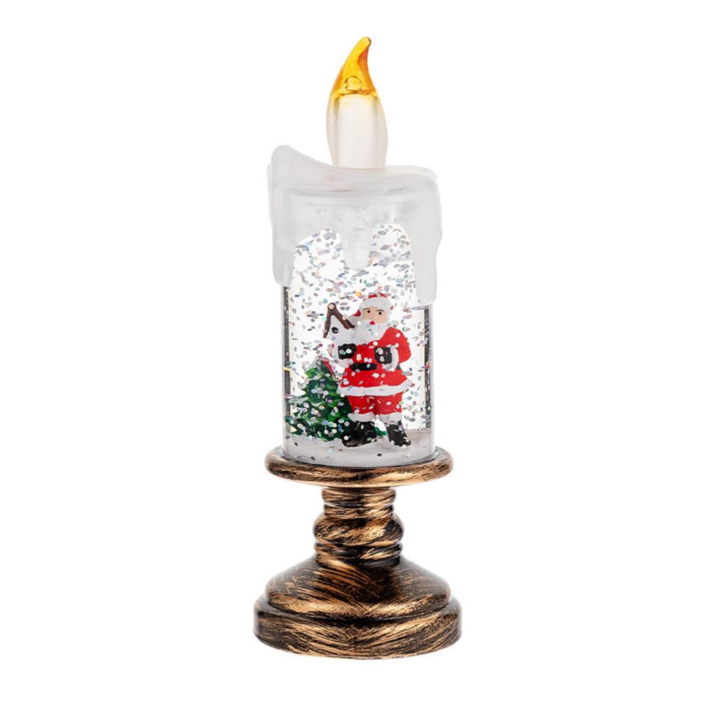 Hristmas Decorations, Candle Lights, Snowflake Lights, Christmas Crystal Ball Lights