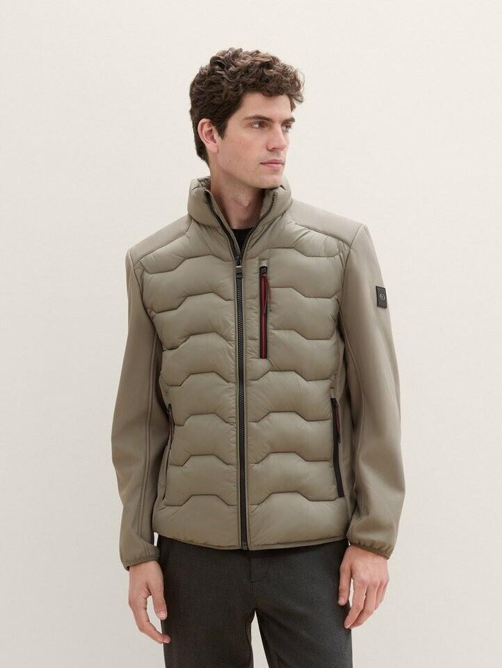 Mid-season Jacket Tom Tailor Hybrid Jacket with Stand-up Collar (1041308) Smoky Olive Green