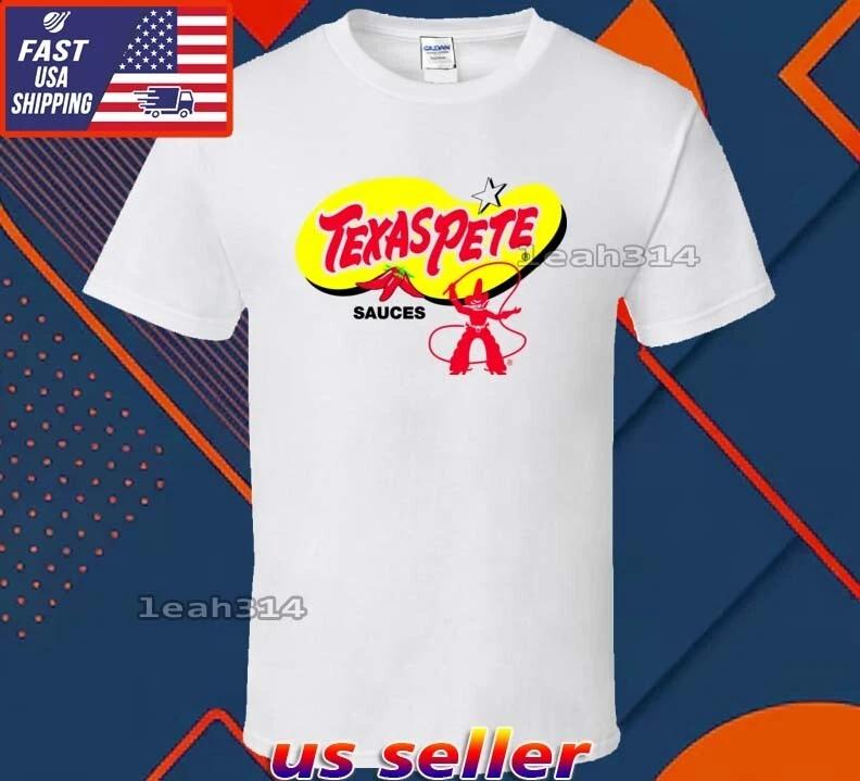 New Shirt Texas Pete Logo T-Shirt Funny American Usa Unisex Size S-5XL 4XL