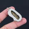 Birthday Gift For Her Natural Iron Tiger Eye Gemstone Pendant 925 Silver
