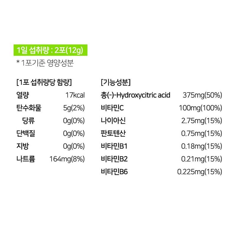 Envy Garcinia Toktok Shine Muscat Flavor 30p, 180g, 1 piece