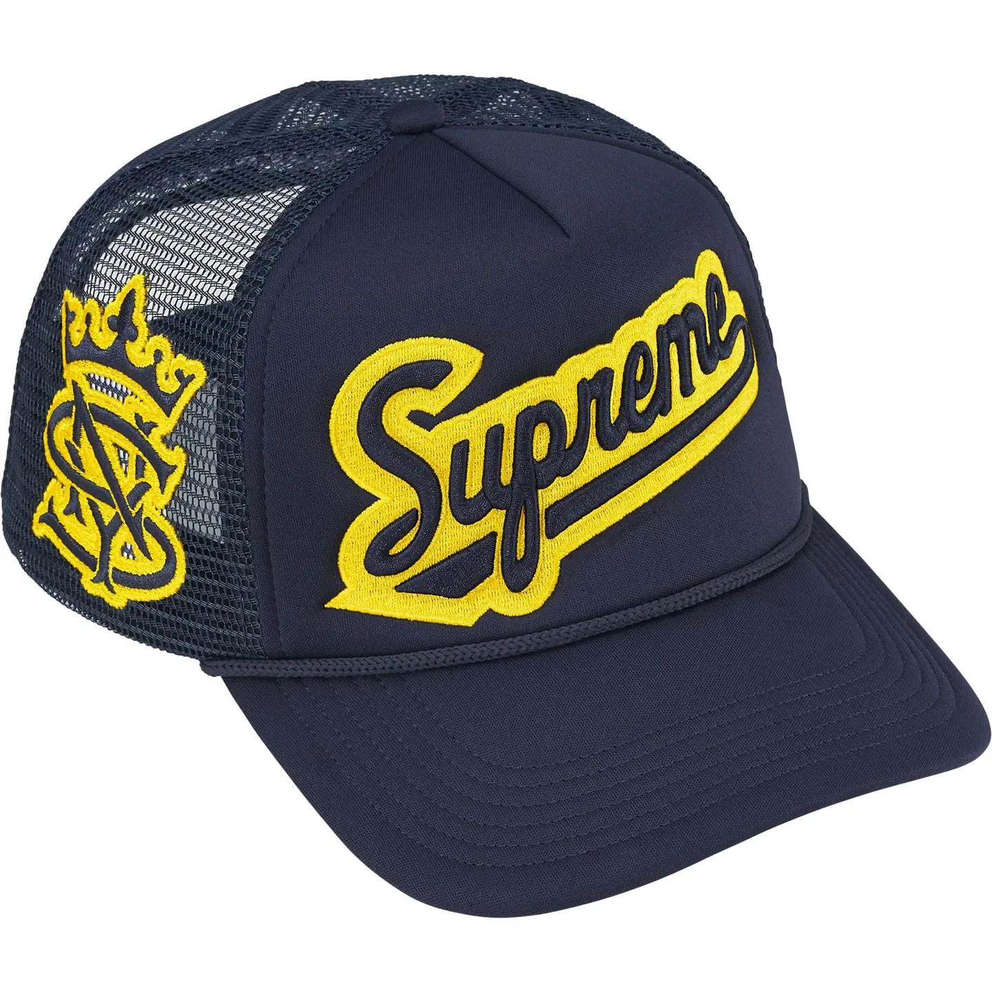 770053 Supreme University Mesh Back 5-Panel Navy One-Size