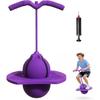 Pogo Bal voor Kinderen Tieners Volwassenen, Balans Springbal met Handvat, Leuke Binnen Buiten Oefenspeelgoed, Coördinatie Training Fitness Springbal
