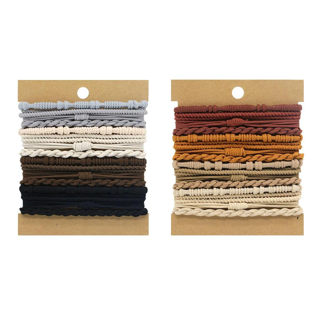 Elegant Elastic Headband & Ponytail Hair Tie Bracelet Set