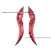 Carbon Fiber Dragon Horn Roof Ornament Spoiler Fin for Various Car Models