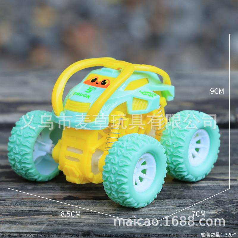 Offroad Inertia Vehicle Toy With Interactive Rolling Trick For Kids Playtime Fun