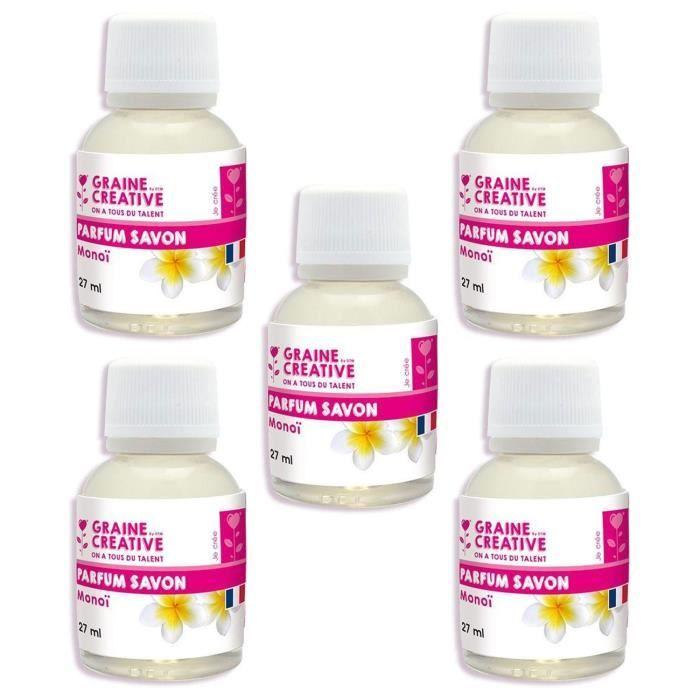 Parfum pour savon - Monoï - 135 ml - Parfum monoï - Savon à faire soi-même - Cire à bougie