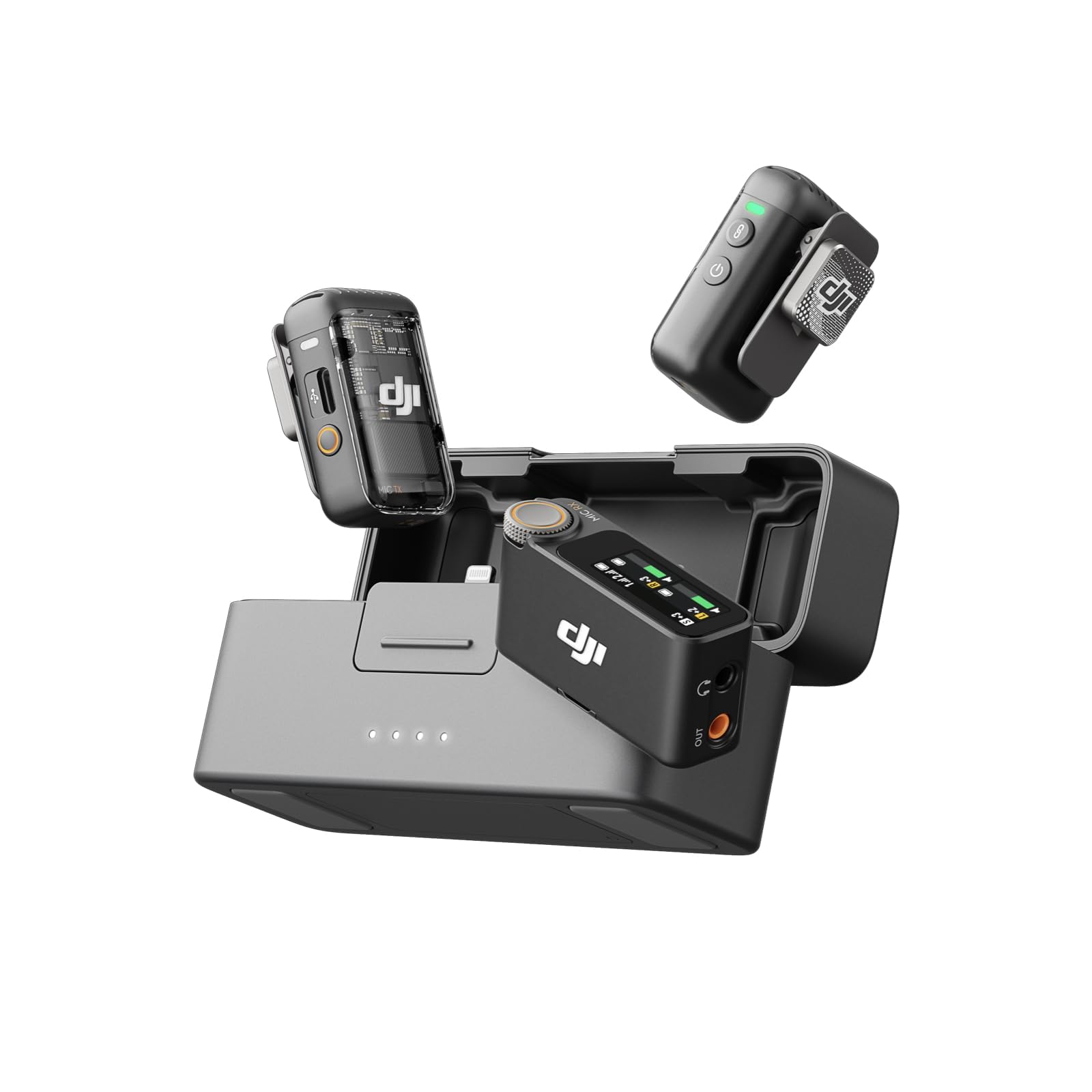 

Мікрофон DJI 2 (2 TX + 1 RX + зарядний футляр), Бездротовий зв язок