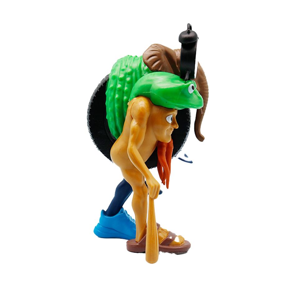 New Tung Tung Tung Sahur Tralalero Tralala Italian Brainrot Monster Fusion Edition Anime Action Figure Cartoon Ornament Toy Gift