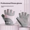 1Pair Gym Gloves Fitness Weight Lifting Body Building Training Sports Gloves Workout Half Finger Hand Protector For Men Women