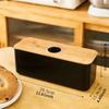 Bread Box with Cutting Board Lid Bin for Kitchen Counter Storage Container Breadbox