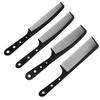 Size Hair Comb Unbreakable Plastic Hairdressing Styling Black, a2060-1