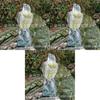 American Eagle Garden Sculpture Lifelike Animal Predator Bird Repellent Decor