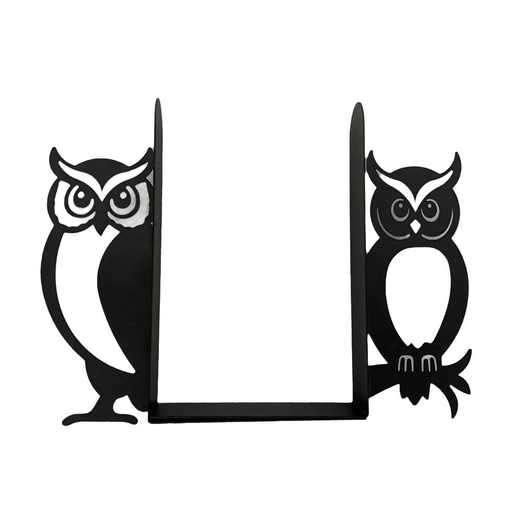 Cute Cat Bookend Decorative Book Stopper Reading Enthusiast Metal Bookend  Bookshelf