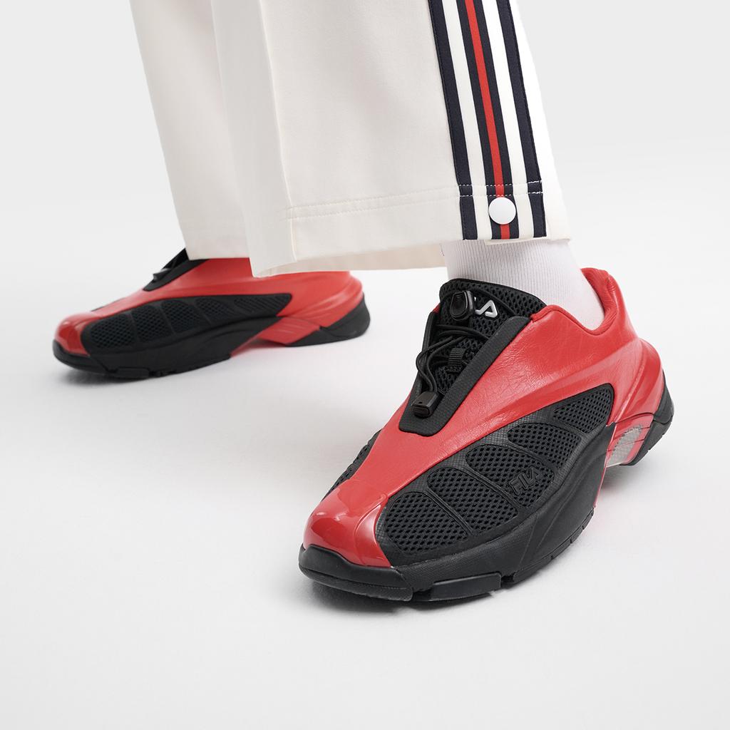 Fila Low Top Casual Shoes Women's Fire Red/Black F12W431116FFB