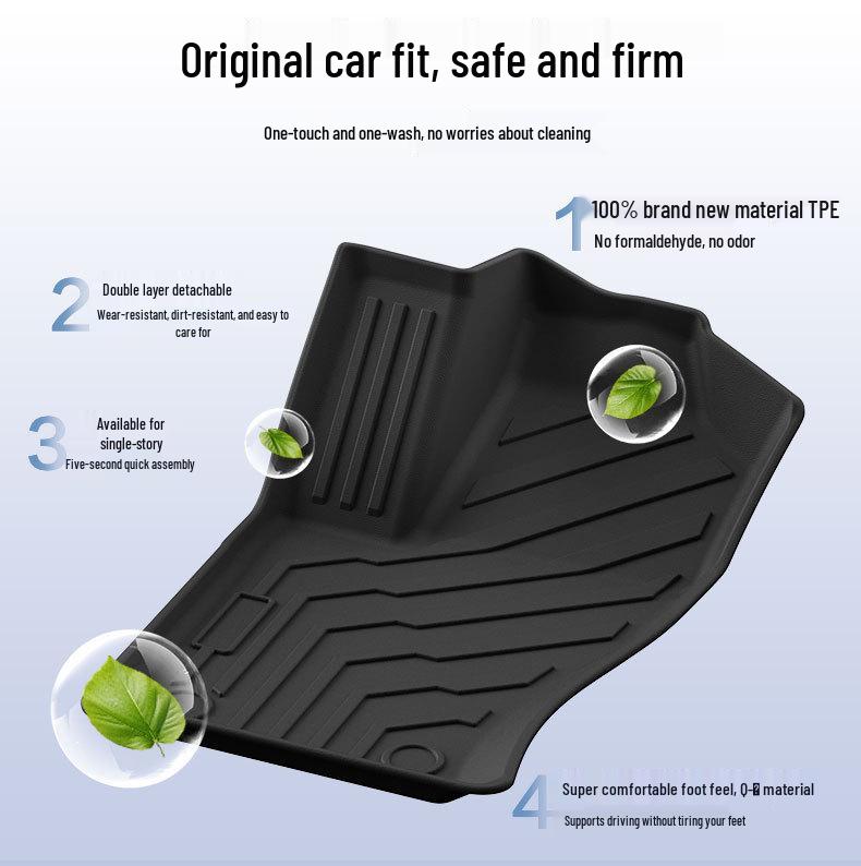 2024 Haval H9 TPE 3D All-Weather Floor & Trunk Mats