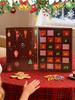 Christmas Countdown Calendar Boxes 24 Days Empty Christmas Countdown Calendar for Valentine's Day Women Kids