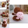 Adorable Capybara Plush Keychain Cute Cartoon Doll With Premium Pp Cotton Filling For Accessories