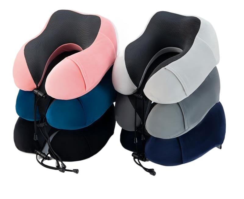 Foldable Memory Foam U-Shaped Neck Pillow, Travel Must-Have, Comfortable Cervical Support