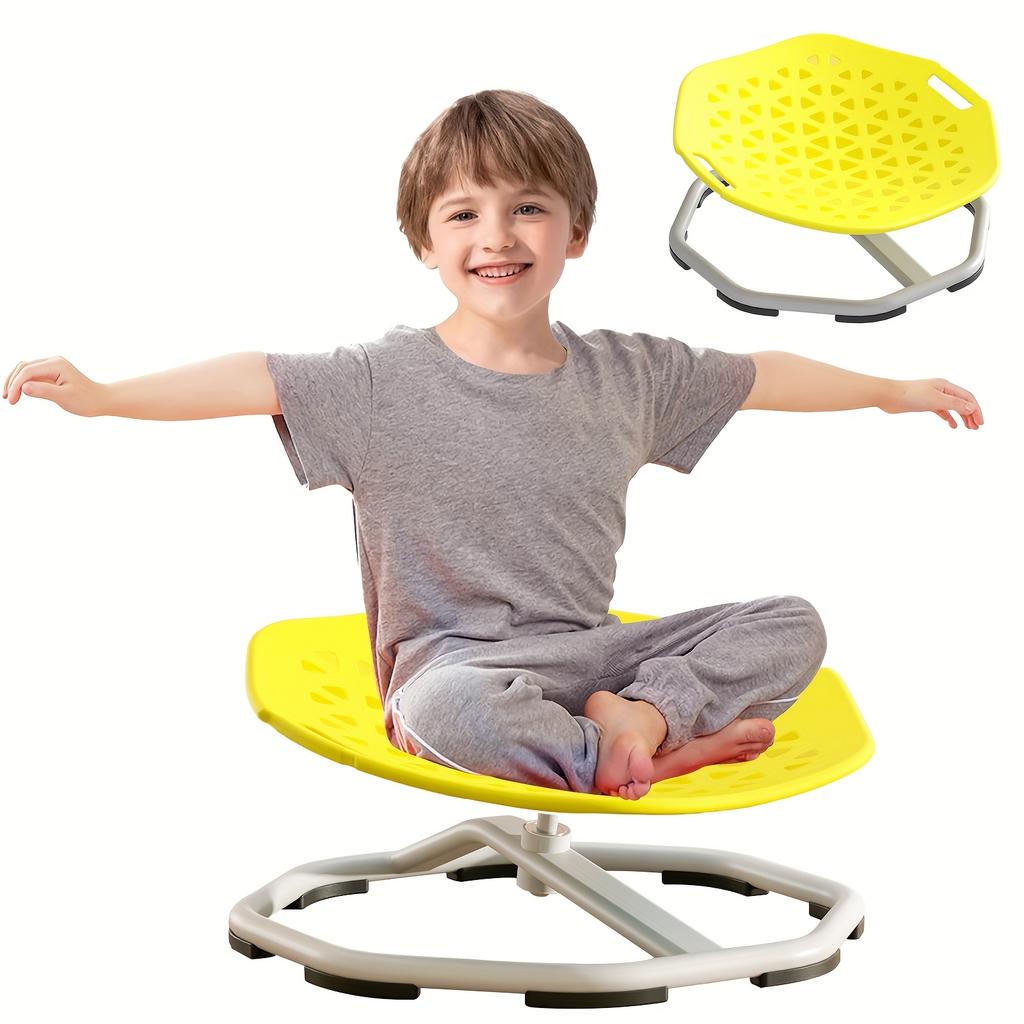 Kids Sensory Integration Training Equipment Children Balance Training Outdoor Toys New Design Swivel Seat Round Rotating Dish