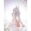 18CM Anime Game Azur Lane MNF Le Malin Figure Lazy White Rabbit 1/4 Listless Lapin Ver TF Edition Model Toy Gift Action Figure