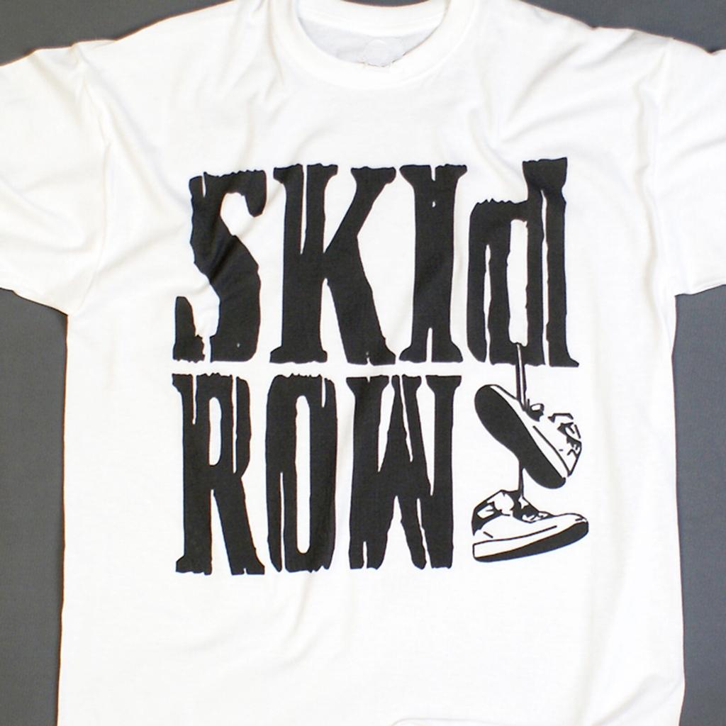Women's Graphic Tee Skid Row Metal Rock Short Sleeve White Unisex T-shirt S-3XL